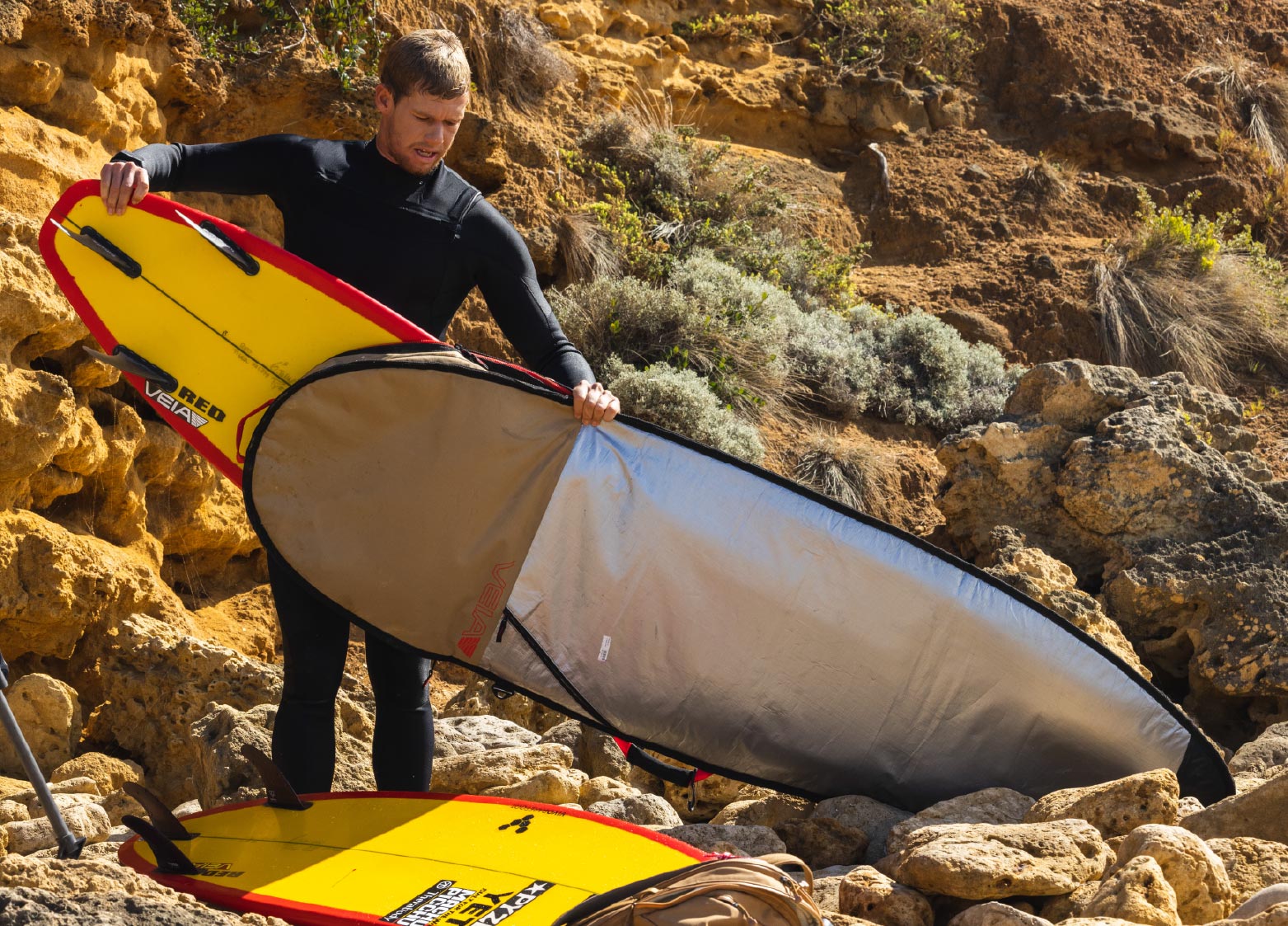 Features & Details of the JJF Shortboard Day Bag