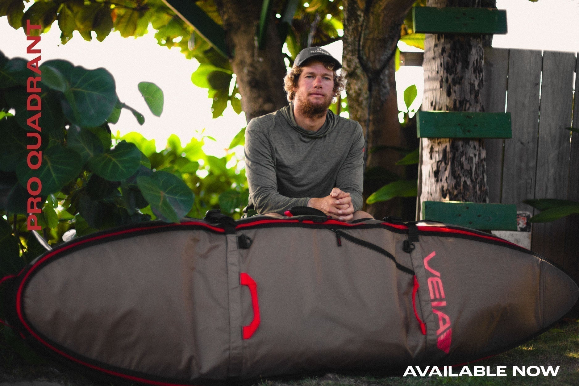 Introducing Pro Quadrant, VEIA Supplies' & John Florence's newest Surfboard Bag Fabrication