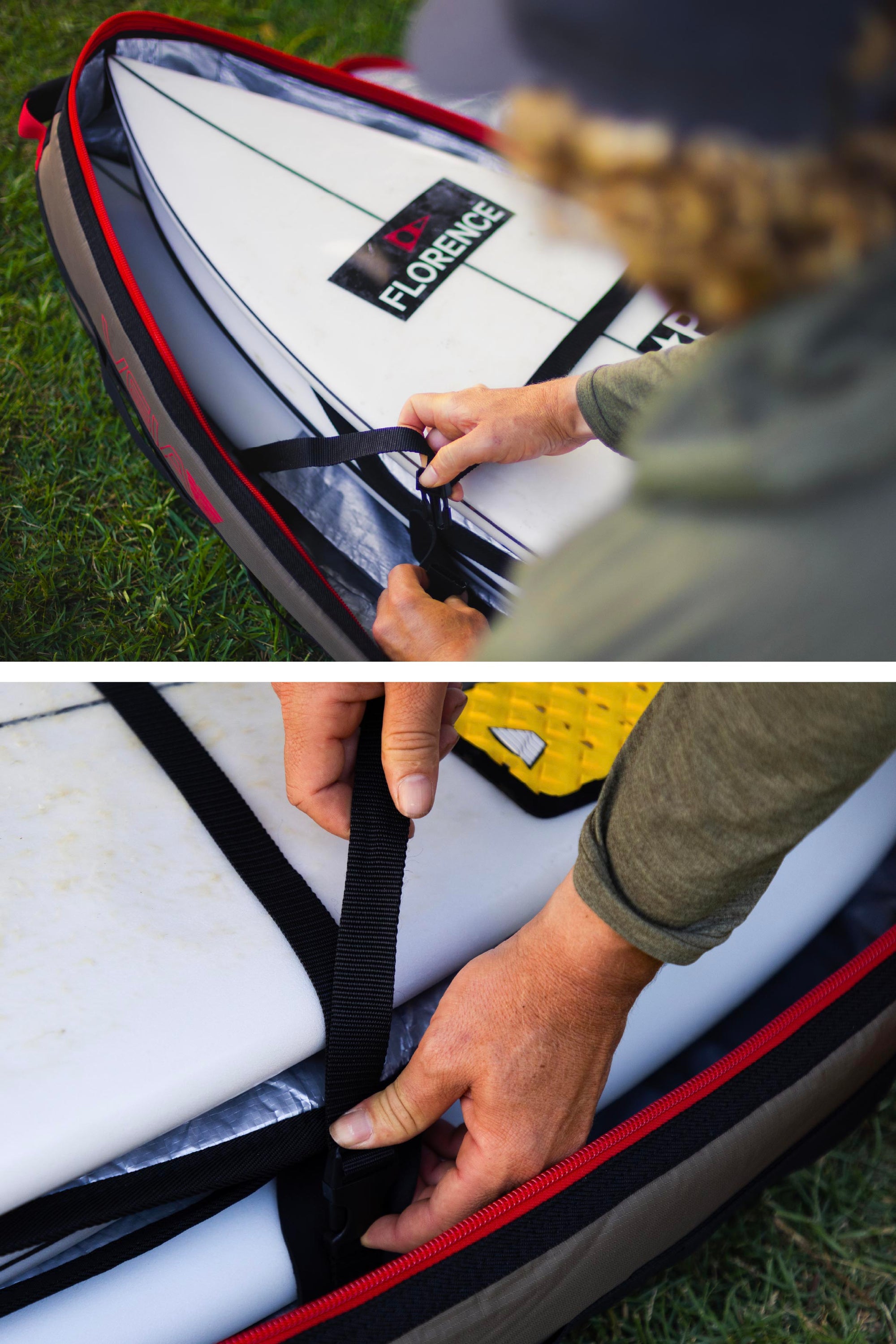 John John Florence 4 Board Travel Bag - Coyote