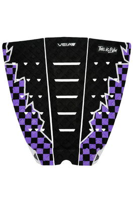 THIS IS LIVIN Explorer 3 Piece Pad - Purple Checkered/Night