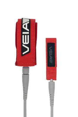 Explorer 6' Leash - Red/Storm